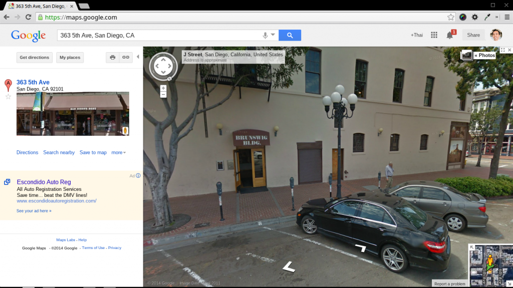 Google Embed Street View