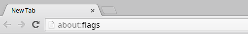 chrome about flags